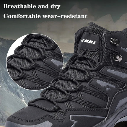 Botas de entrenamiento táctico mejoradas para hombre, zapatos de senderismo antideslizantes de respuesta rápida para acampar al aire libre, zapatos deportivos informales, zapatos de senderismo para mujer