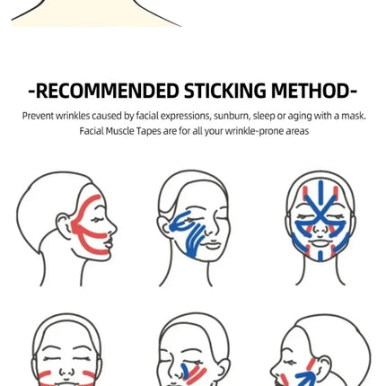 Cinta de kinesiología de 2,5 CM x 5M para cara, línea en V, cuello, ojos, levantamiento de arrugas, cinta adhesiva, herramienta de cuidado de la piel Facial, vendaje elástico