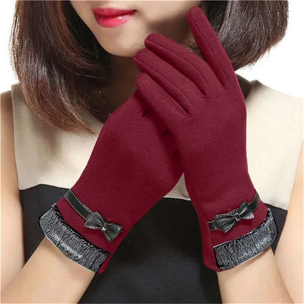 Nuevos Guantes Cálidos de Otoño e Invierno para Mujer – Térmicos, Suaves y Compatibles con Pantalla Táctil