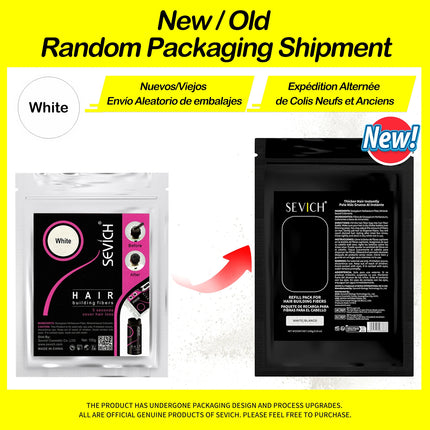 SEVICH fibra de cabello 100g queratina fibra de cabello en polvo espesante fibra de construcción de cabello Spray polvo de crecimiento instantáneo pérdida de cabello ocultar