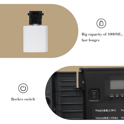 Difusor de fragancia NAMSTE de 4000m3, máquina de aire aromático con sincronización inteligente para el hogar, Hotel, Spa, difusor de Aroma HVAC, ambientador eléctrico
