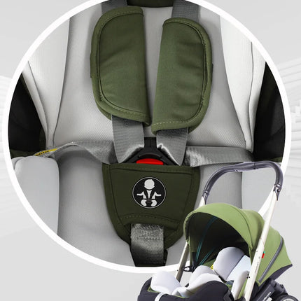 Cochecito de bebé multifuncional 4 en 1, carrito Convertible para recién nacido, asiento de seguridad, Combo, cochecito de bebé plegable