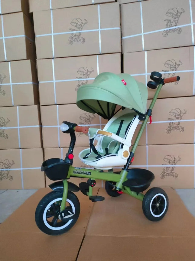 Nuevo Cochecito de bebé multifuncional 4 en 1 con cochecito de niño giratorio y reclinable de 1 a 6 años