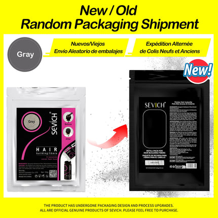 SEVICH fibra de cabello 100g queratina fibra de cabello en polvo espesante fibra de construcción de cabello Spray polvo de crecimiento instantáneo pérdida de cabello ocultar
