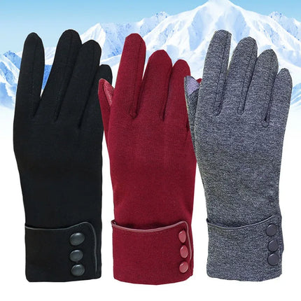Nuevos Guantes Cálidos de Otoño e Invierno para Mujer – Térmicos, Suaves y Compatibles con Pantalla Táctil