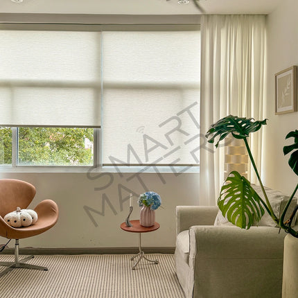 SmartMatters persianas opacas inalámbricas motorizadas para Windows Smart Zigbee Wifi Tuya Alexa Google Home Compatible