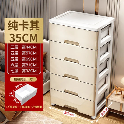 Gabinete de Almacenamiento Múltiple Compacto – Estante Multicapa para Baño y Cocina