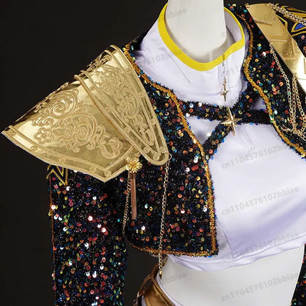 Disfraz de cazadores de demonios kpop para niños, disfraz de rumi para niñas, impresiones de rol de película, disfraces de Cosplay, disfraces de fiesta de Carnaval, conjunto Huntrix 2026