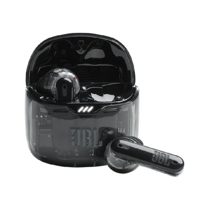 Nuevos auriculares inalámbricos JBL Tune Flex Ghost Edition, potentes graves puros, auriculares con cancelación activa de ruido, resistentes al agua IPX4
