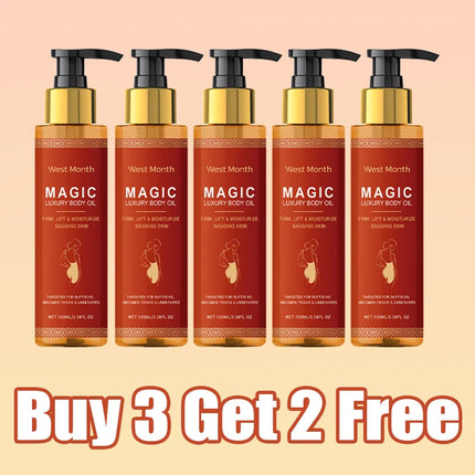 Aceite reafirmante corporal, hidratación profunda, suave, mejora la flacidez, estiramiento de la piel, aumenta la elasticidad, nutritivo, mágico, cuidado corporal de lujo