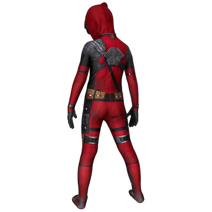 Disfraz de Deadpool para niños, regalos de superhéroe, mono de Deadpool, disfraces para niños, traje de superhéroes para niños, disfraz de Halloween para niños