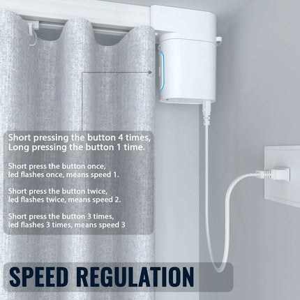 Motor de Cortina Inteligente Mini Tuya Zigbee – Control Automático y Compatible con Alexa y Google