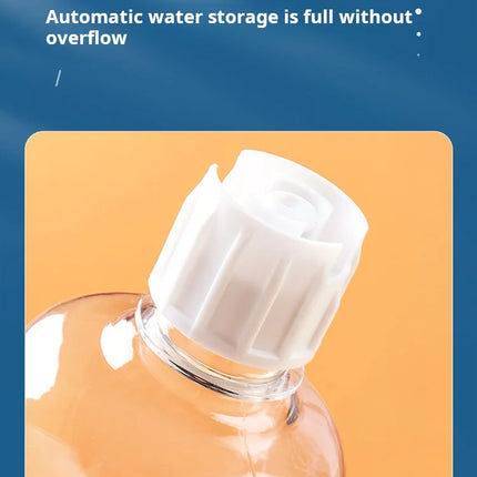 Cuencos para mascotas con alimentador de agua, diseño de oreja inclinado, juego de cuencos para agua y comida para gatos con botella de agua por gravedad para protección del cuello, 3 en 1