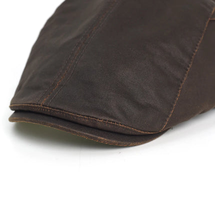 Invierno otoño moda Newsboy Cap hombres mujeres cálido Vintage Casual boinas Gatsby sombrero plano gorra con visera ajustable