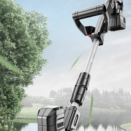 Cortacésped agrícola multifuncional, cortacésped eléctrico, máquina de deshierbe con batería de litio recargable para el hogar pequeño