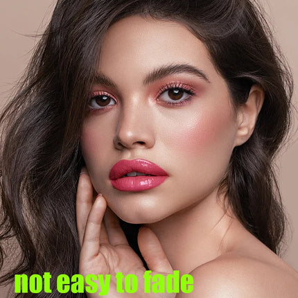 Brillo de labios hidratante de 6 tonos, aceite luminoso, líquido transparente brillo de labios hidratante, potenciador de labios natural, hacer labios