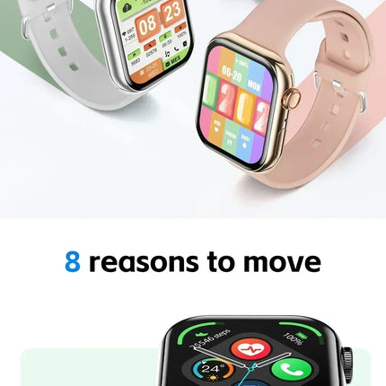 DTNew 2025 Original para Apple Watch 10 reloj inteligente hombres temperatura corporal Bluetooth llamada NFC GPS deportes mujeres SmartWatch para Apple