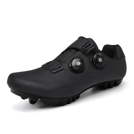 Zapatillas de ciclismo MTB para hombre, botas deportivas para bicicleta de carretera, zapatillas planas de velocidad de carreras, calzado para bicicleta de montaña, zapatos de ciclismo con Pedal Spd