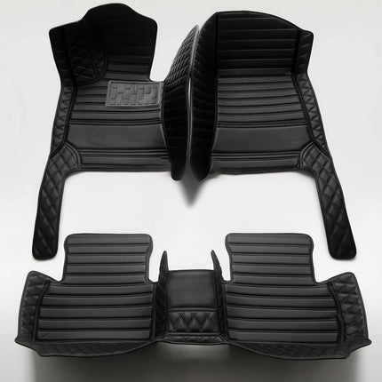 Alfombrillas de Coche de Cuero para SEAT Ibiza Mk3 6L (2002-2008) – Alfombrillas para Pies de Vehículo, Protección Duradera y Estilo Elegante