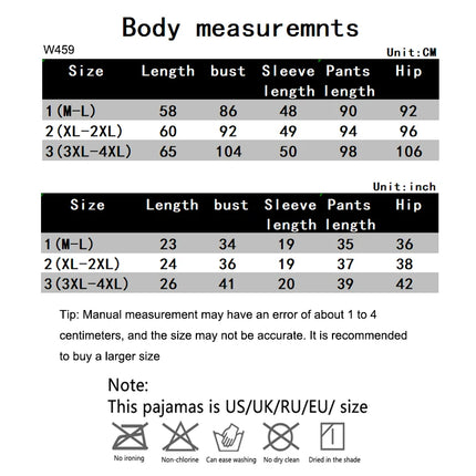 2 Piezas de Pijamas de Talla Grande para Mujer – Cómodo y Versátil