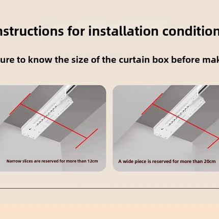 Cortinas eléctricas inteligentes con Control de voz y pista deslizante silenciosa para dormitorio, revestimientos de ventanas automáticos con luz ajustable
