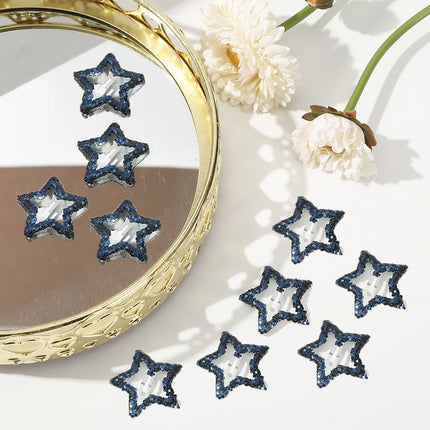 AWAYTR, 5 uds., pinzas para el cabello de estrella ahuecadas, horquillas a presión de estrella, tocado dulce, pasadores para el cabello, accesorios para el cabello para niñas, Dropship