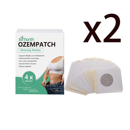 Parche de hierbas para el ombligo, promueve el metabolismo, quemar grasa, mejorar la circulación gastrointestinal, elimina el edema, pegatinas de desintoxicación corporal