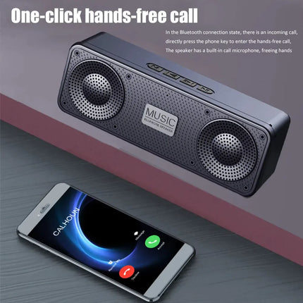 Altavoz inteligente creativo inalámbrico Bluetooth S18, Audio para teléfono móvil, ordenador, Subwoofer, Radio práctica para exteriores