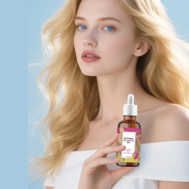 Aceite depilatorio hidratante Cyperus Rotundus: removedor de vello corporal, inhibidor de crecimiento, reduce el cabello encarnado para axila, pierna y brazo