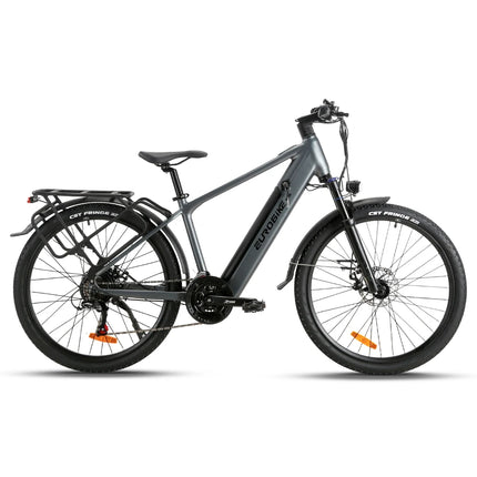 Bicicleta eléctrica con Motor de 400W, batería de litio extraíble de 48V y 15AH, bicicleta eléctrica todoterreno de montaña para adultos de 26 pulgadas y 21 velocidades