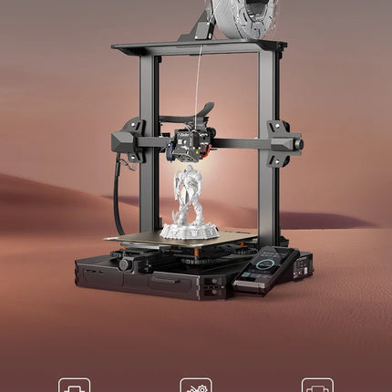 Creality 3D Ender-3 V3SE – Impresora 3D FDM de Alta Velocidad, Versión Mejorada