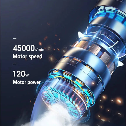 Aspiradora inalámbrica de mano Xiaomi 95000Pa, Robot de limpieza portátil inalámbrico, aspirador de Gran succión para uso doméstico y en coche