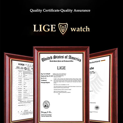 Relojes LIGE Sunkta ultrafinos para hombre, reloj de pulsera informal de moda de negocios Retro, reloj de cuarzo Simple con fecha de cuero resistente al agua para hombre