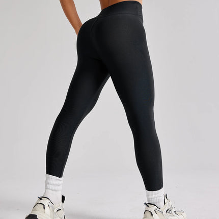 Thichen-mallas cálidas con forro polar para mujer, pantalones de Yoga, entrenamiento deportivo, mallas de gimnasio, ropa de Yoga, ropa deportiva para Fitness