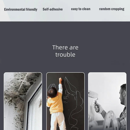 Papel Tapiz Autoadhesivo 3D – Ladrillo de Espuma Vintage, Impermeable, 70cm x 10m