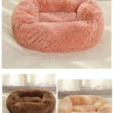 Cama rectangular de felpa para perros, estera cálida de invierno, cama para perros y gatos pequeños, medianos y grandes, perrera, cojín para gatos, accesorios para sofá para mascotas