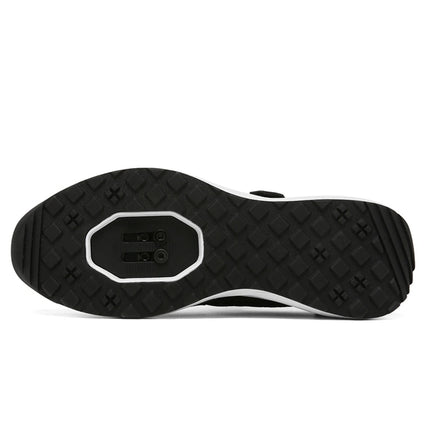 Zapatos de ciclismo mtb, calzado de montaña con pedal plano para hombre, zapatillas de ciclismo para interiores, zapatos con tacos de bloqueo de velocidad, zapatos de trekking para bicicleta
