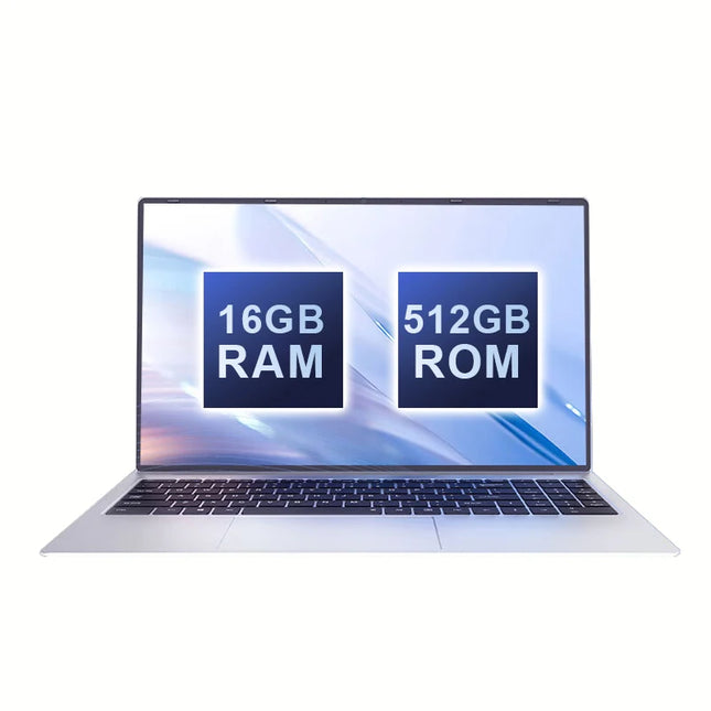 Ordenador Portátil de 15,6’’ – 16GB RAM, 2TB SSD, Intel N3700, Windows 11 Pro