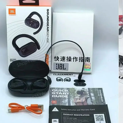 Original JBL Soundgear Sense True inalámbrico auriculares abiertos deportes correr auriculares bajo sonido música auricular versión HK