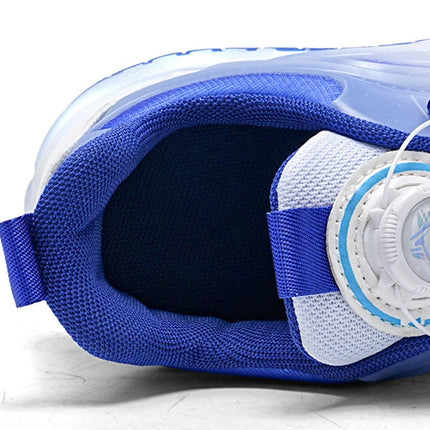 Zapatos de patín con luz Led de dos ruedas para niños y niñas, zapatillas deportivas luminosas, monopatín con carga USB