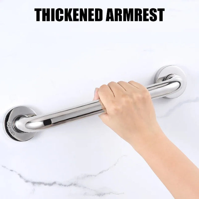 Reposabrazos de Acero Inoxidable – Alta Resistencia, Antioxidante y Fácil de Instalar para Baño, Hogar u Hospital