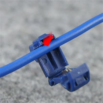 Conectores de Cable Eléctrico Rápidos – 20/40 Uds. Terminales de Empalme a Presión