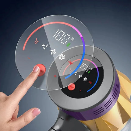 MPQU-aspiradora de mano inalámbrica V18, 550W, succión de 55kPa, batería extraíble, 3 modos de alimentación, escoba eléctrica