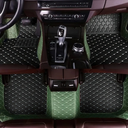 Alfombrillas de Coche de Cuero para SEAT Ibiza Mk3 6L (2002-2008) – Alfombrillas para Pies de Vehículo, Protección Duradera y Estilo Elegante