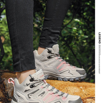 Botas de entrenamiento táctico mejoradas para hombre, zapatos de senderismo antideslizantes de respuesta rápida para acampar al aire libre, zapatos deportivos informales, zapatos de senderismo para mujer