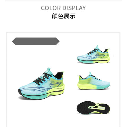 Zapatillas profesionales para correr CarbonBoard Marathon para hombre, deportivas, Tenis ligeros para mujer, cómodas zapatillas deportivas antideslizantes