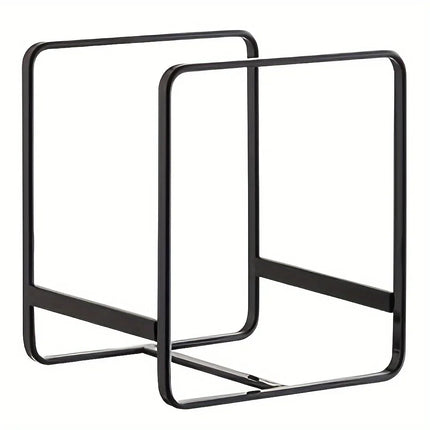Soporte Vertical de Acero Inoxidable para Cocina – Organizador de Platos, Tazones y Tazas