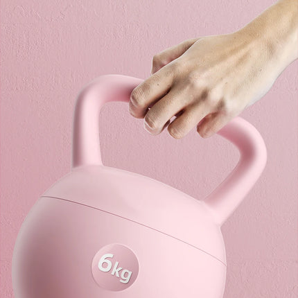 Kettlebells suaves con Base antideslizante resistente a impactos, juegos de pesas de entrenamiento de agarre ancho para levantamiento de pesas en el hogar