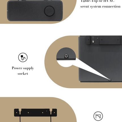 Difusor de fragancia NAMSTE de 4000m3, máquina de aire aromático con sincronización inteligente para el hogar, Hotel, Spa, difusor de Aroma HVAC, ambientador eléctrico