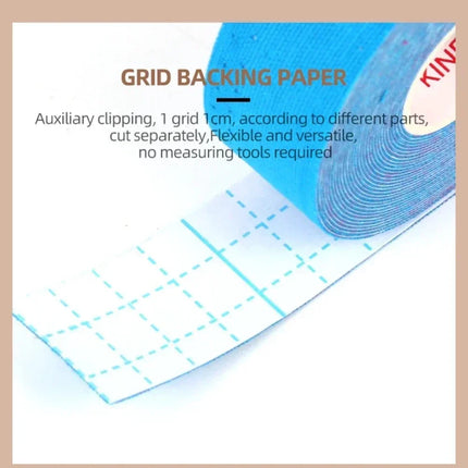 Cinta de kinesiología de 2,5 CM x 5M para cara, línea en V, cuello, ojos, levantamiento de arrugas, cinta adhesiva, herramienta de cuidado de la piel Facial, vendaje elástico